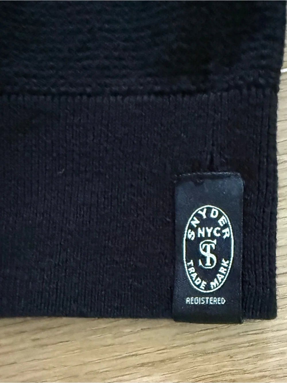 Todd Snyder Italian Yarn Organic Cotton Silk Crewneck Sweater Black Large
